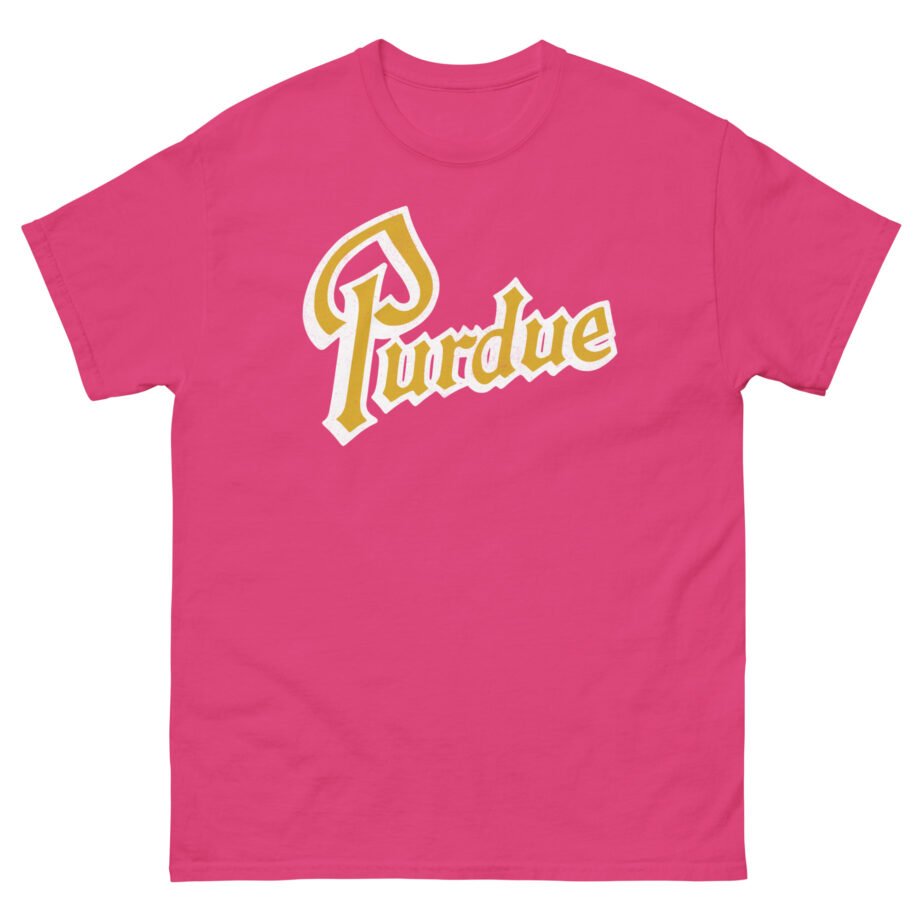 Purdue Drum Script Unisex classic tee