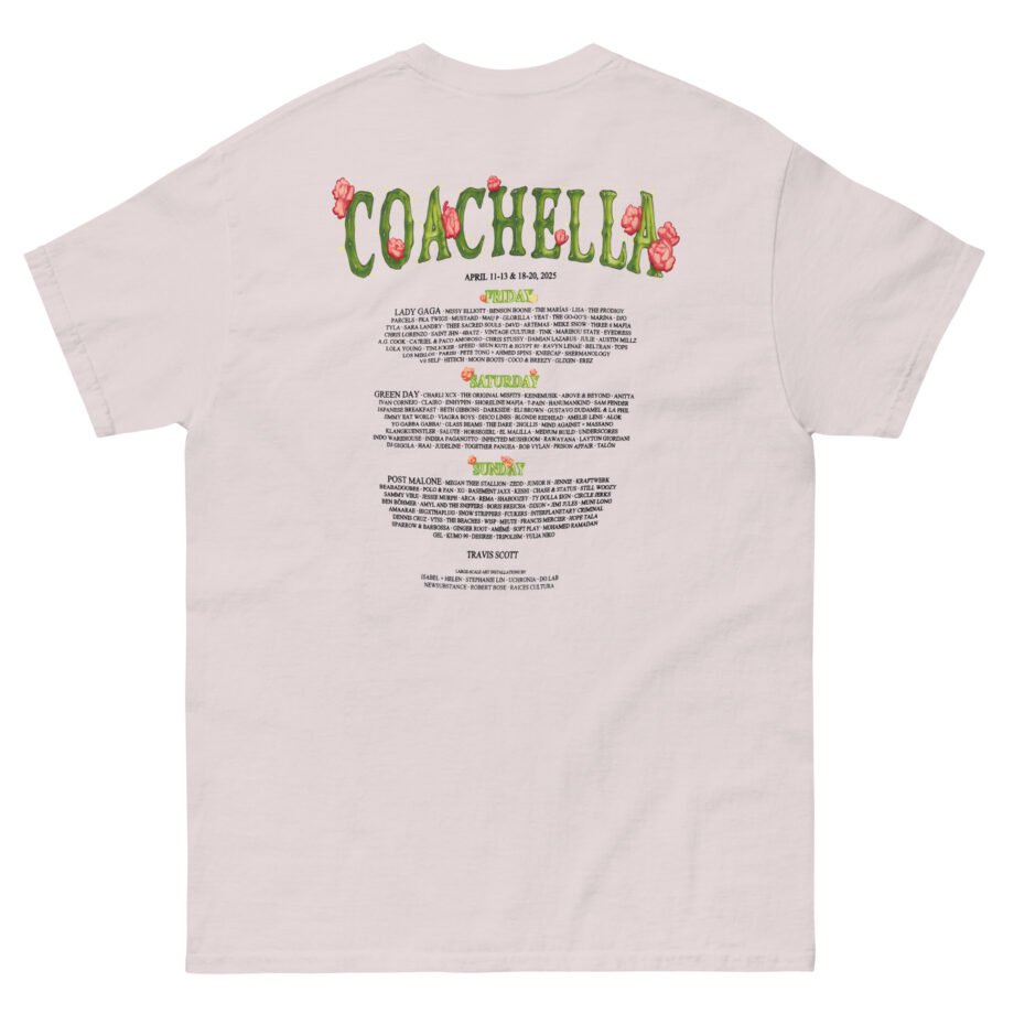 Coachella Flower Unisex classic tee