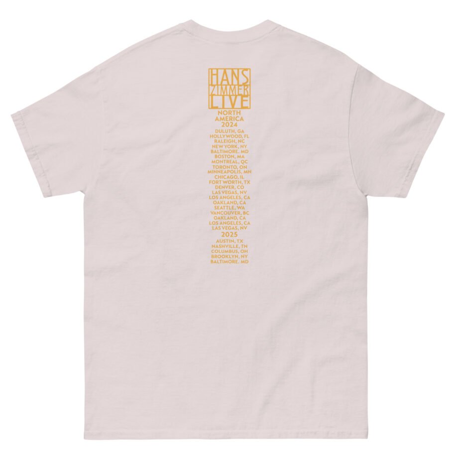Hans Zimmer Admat Tour Unisex classic tee