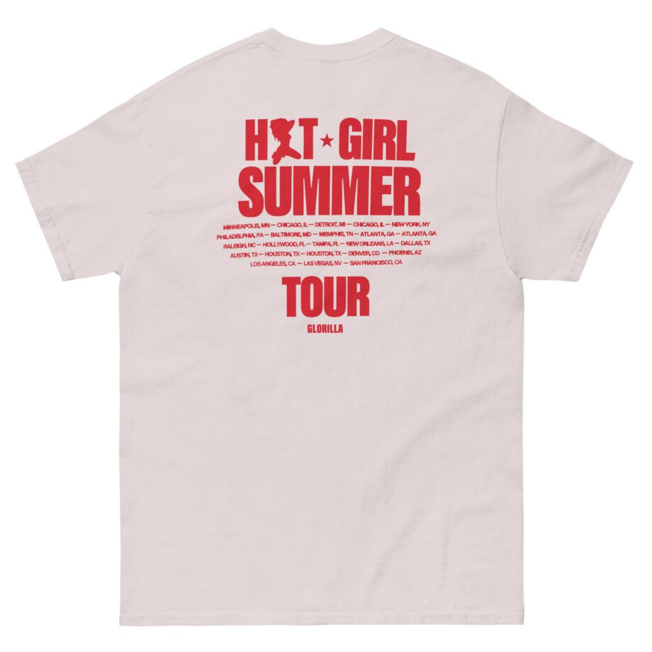Glorilla Hot Girl Summer Tour Unisex classic tee
