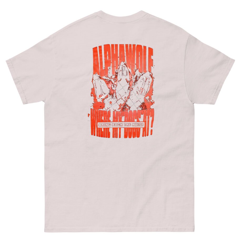 Alpha Wolf Where My Dogs at Unisex classic tee