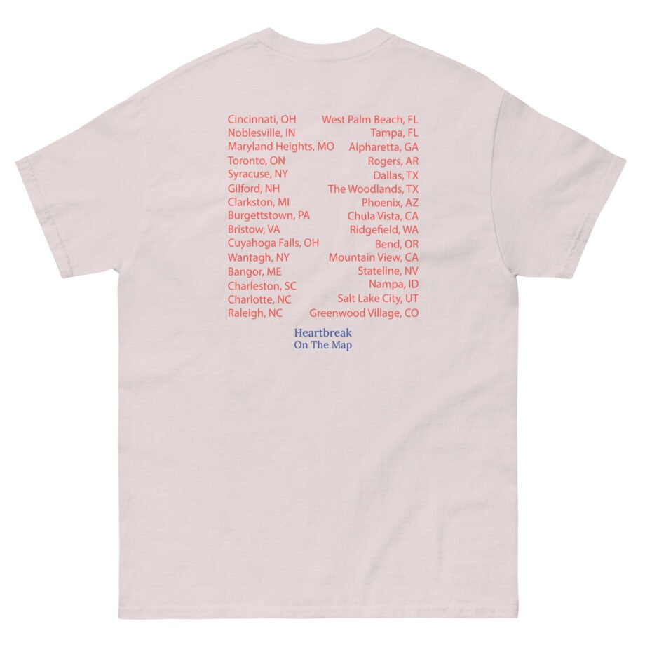 Dan and Shay Heartbreak Summer Tour Unisex classic tee