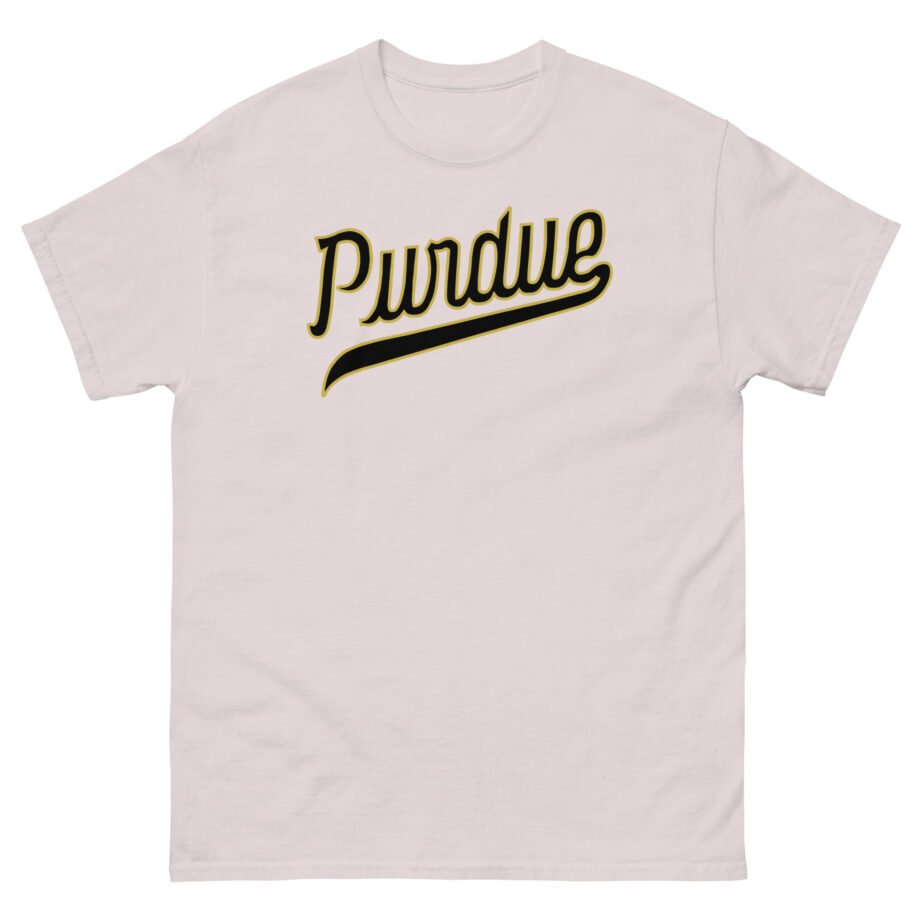 Purdue Basketball Script Unisex classic tee