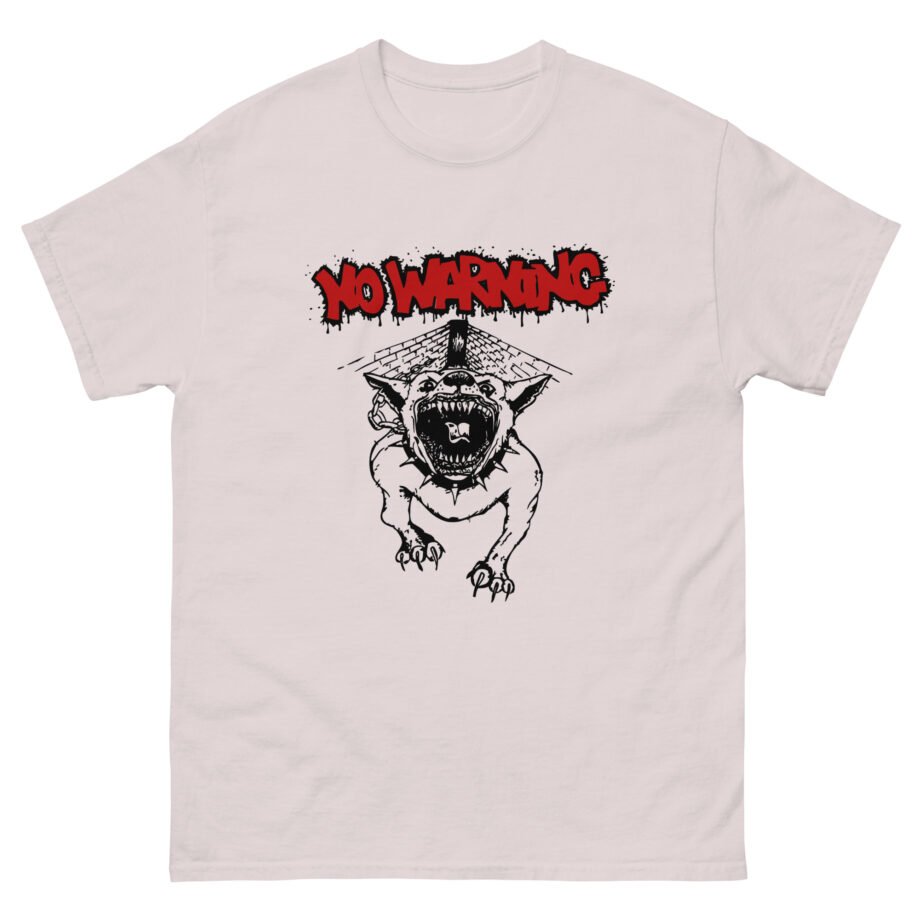 No Warning pitbull Unisex classic tee