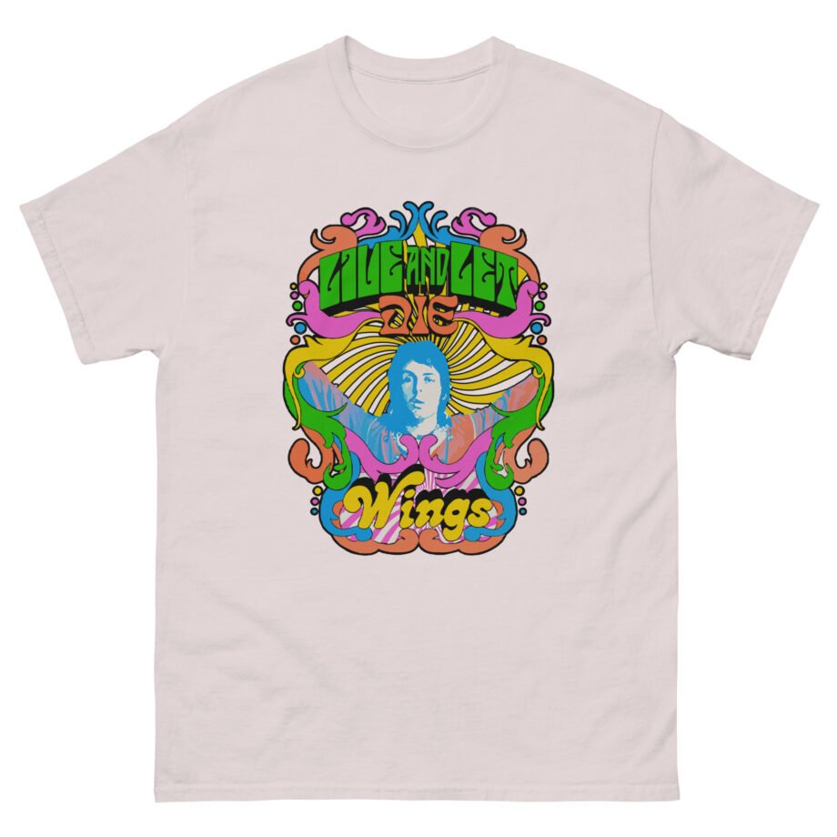 Wings Live And Let Die Unisex classic tee