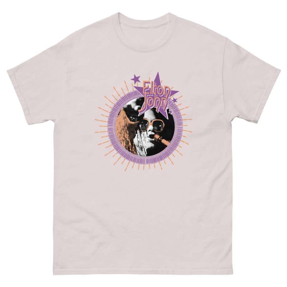 Elton John Farewell GYBR Sunburst Piano Frame Photo Unisex classic tee