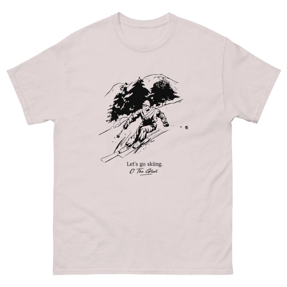 Goblin Let's Go Skiing Unisex classic tee