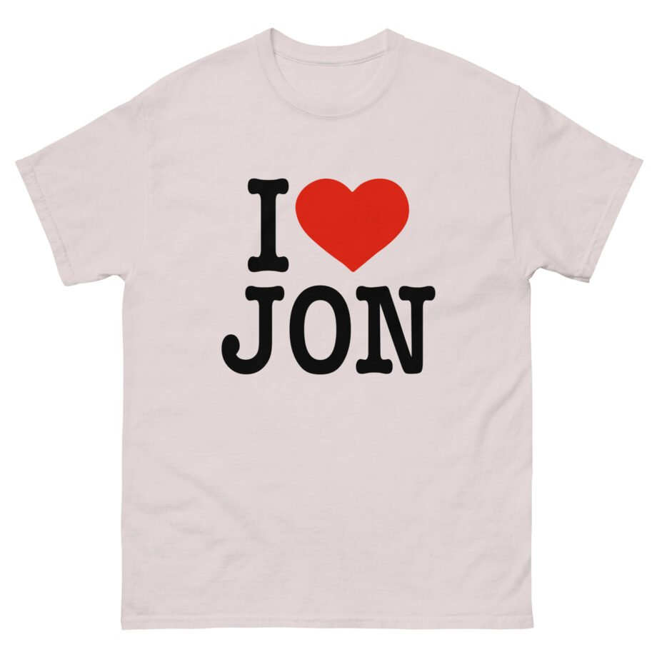 Jon Marianek I Love Jon Unisex classic tee