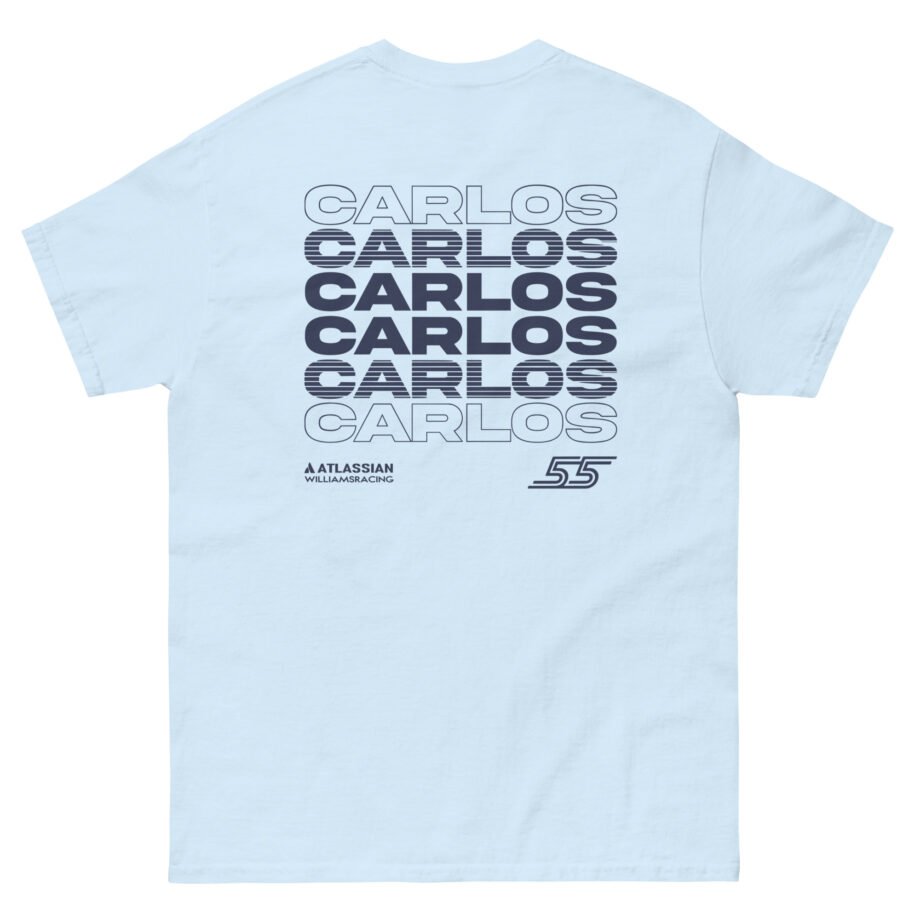 Carlos Sainz Atlassian Williams Racing Unisex classic tee