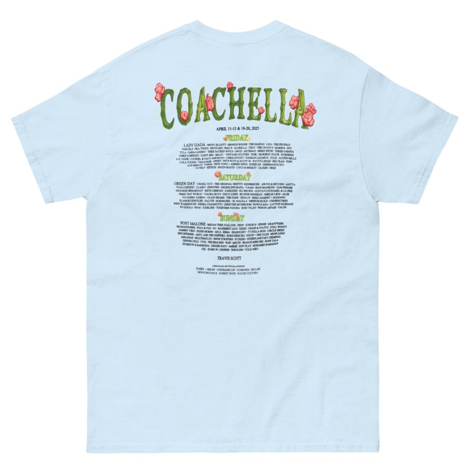 Coachella Flower Unisex classic tee