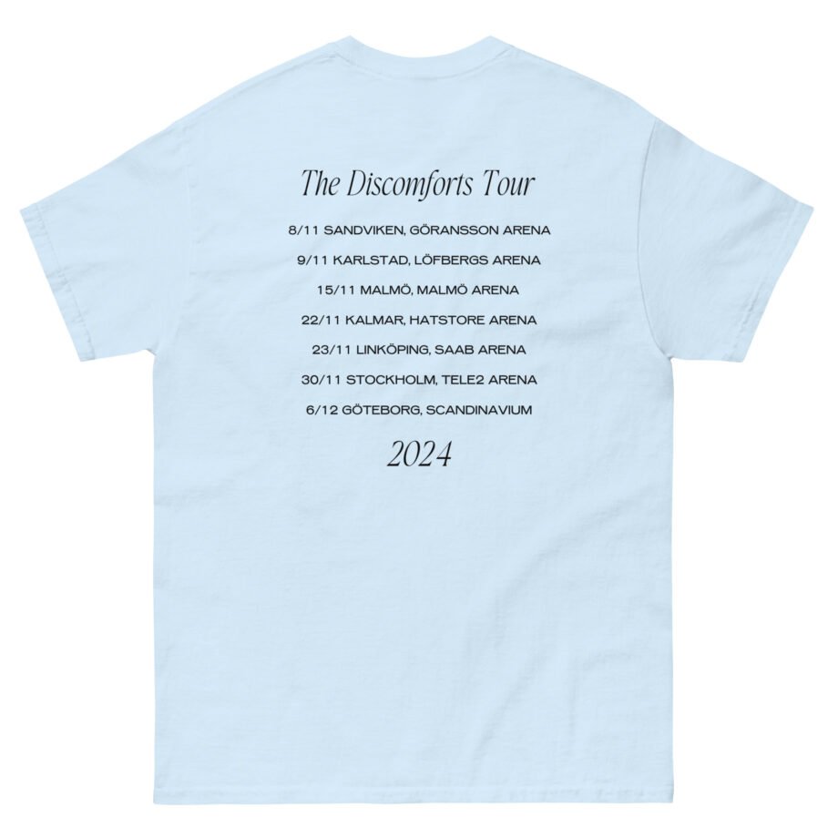 Albin Lee Meldau Discomforts Tour Unisex classic tee