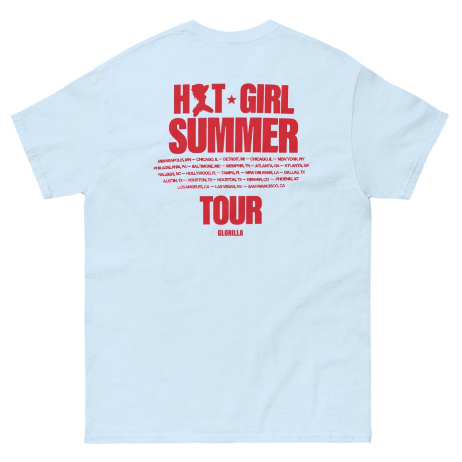 Glorilla Hot Girl Summer Tour Unisex classic tee