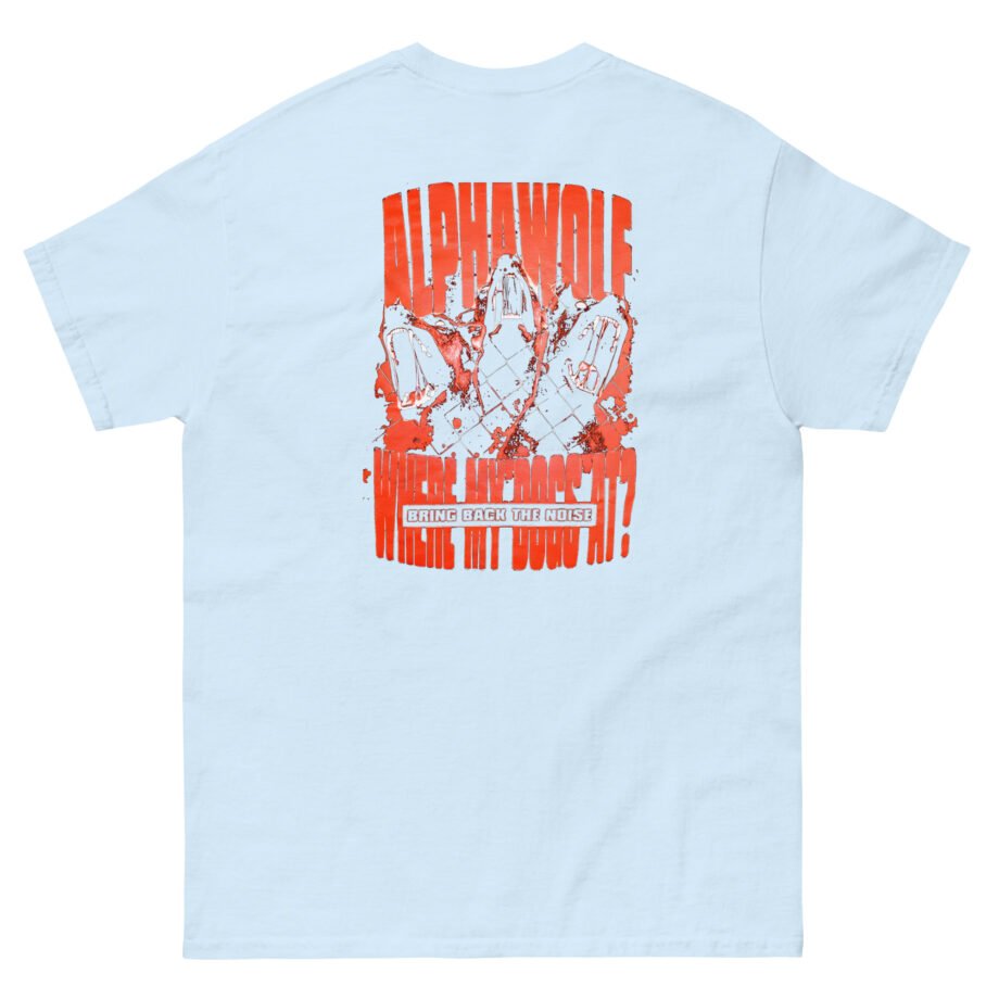 Alpha Wolf Where My Dogs at Unisex classic tee