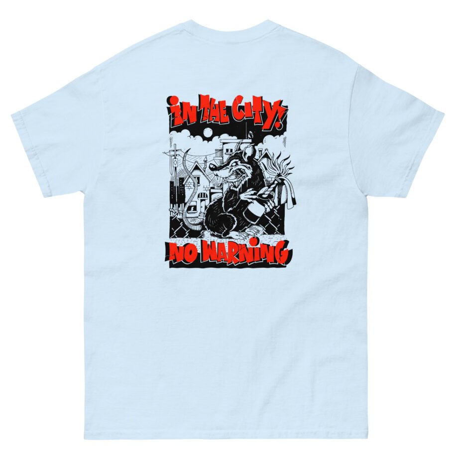 No Warning In The City Unisex classic tee