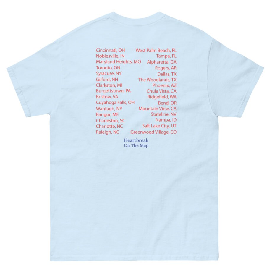 Dan and Shay Heartbreak Summer Tour Unisex classic tee