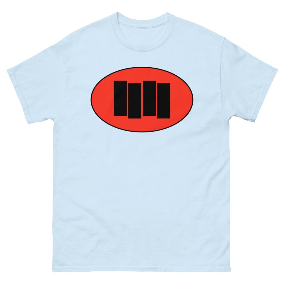 Black Flag Oval Bars Unisex classic tee