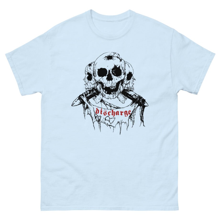Discharge Three Skulls Unisex classic tee