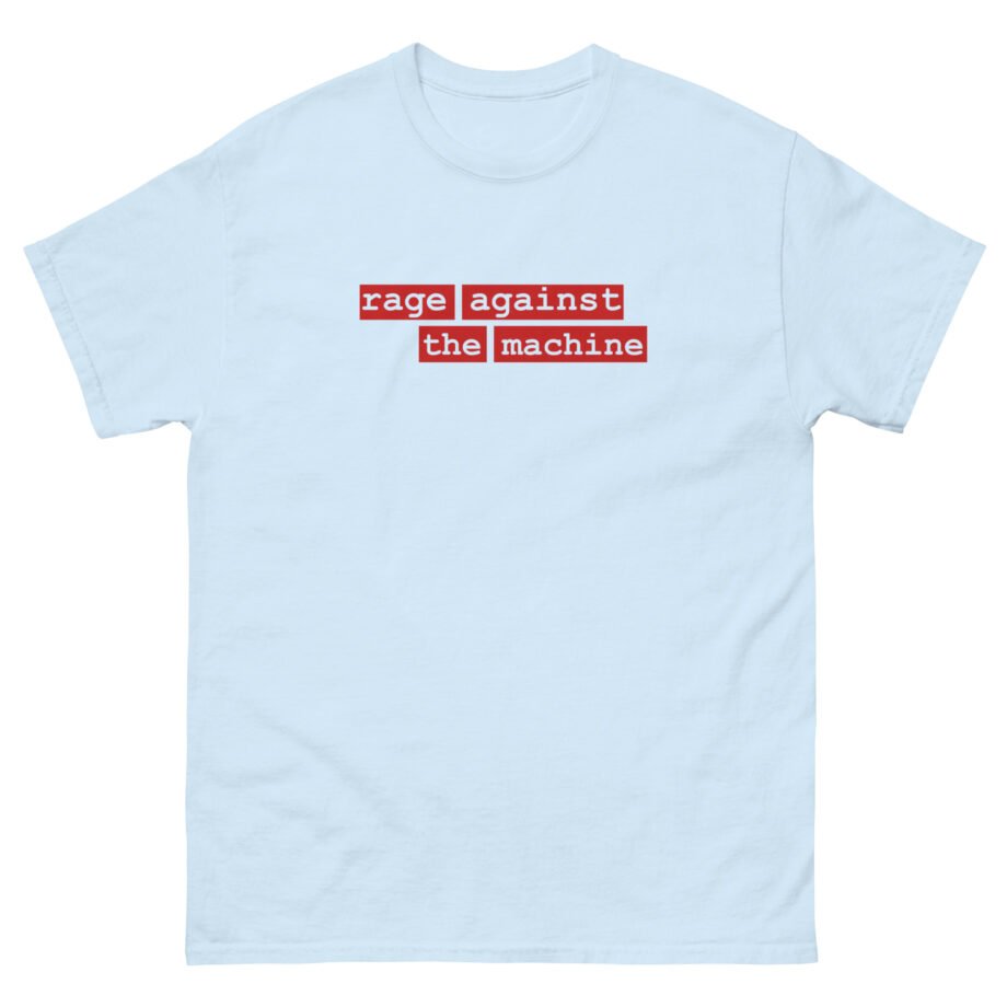 Rage Against the Machine Rage Stencil Type Unisex classic tee