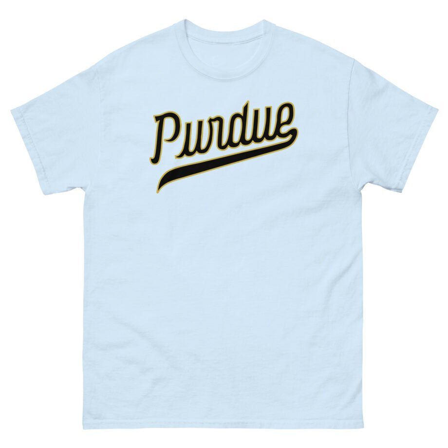 Purdue Basketball Script Unisex classic tee