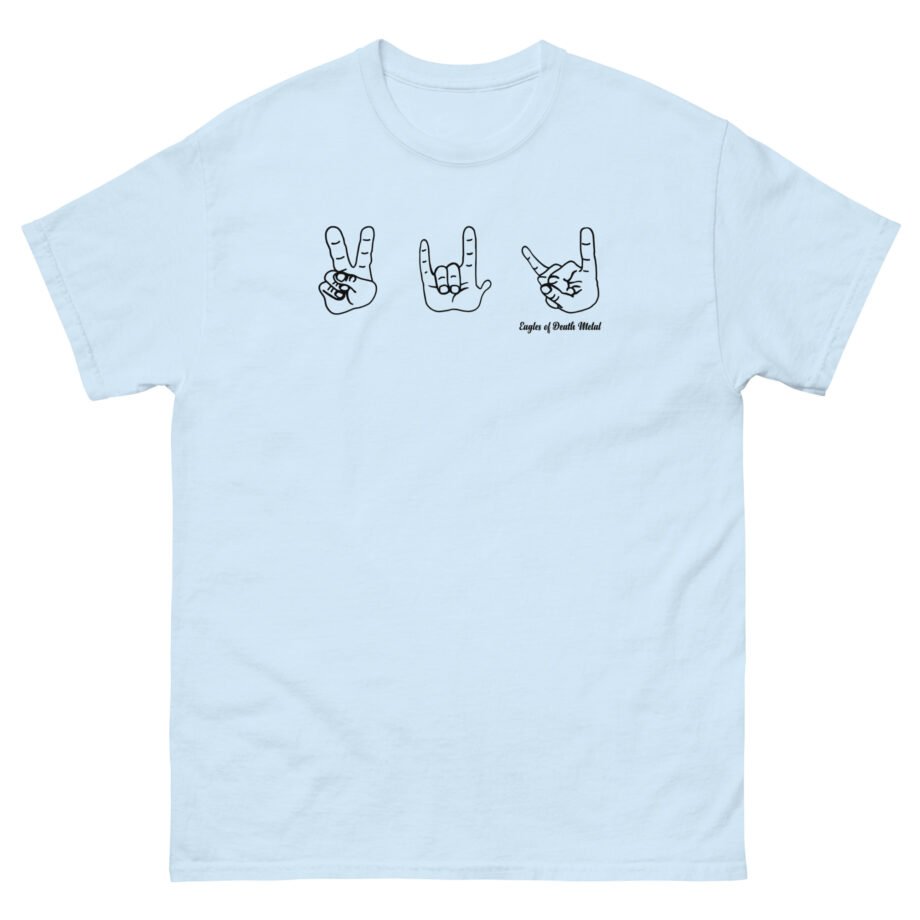 Eagles of Death Metal Peace Love Unisex classic tee