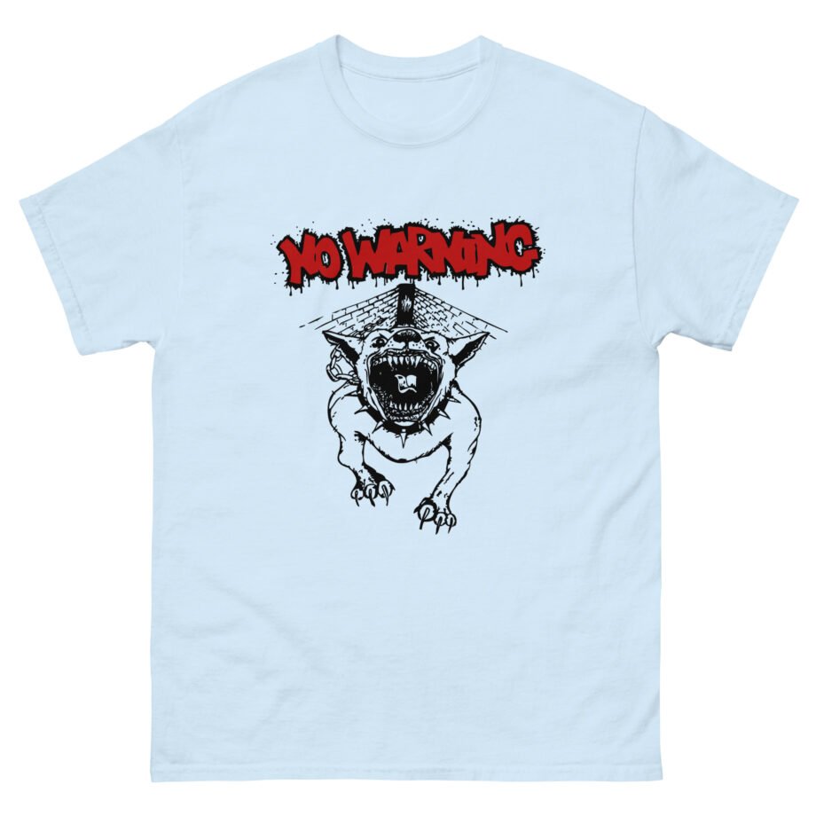 No Warning pitbull Unisex classic tee