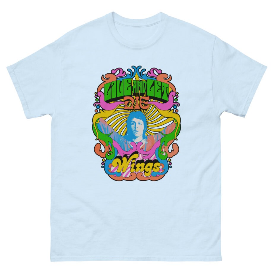 Wings Live And Let Die Unisex classic tee