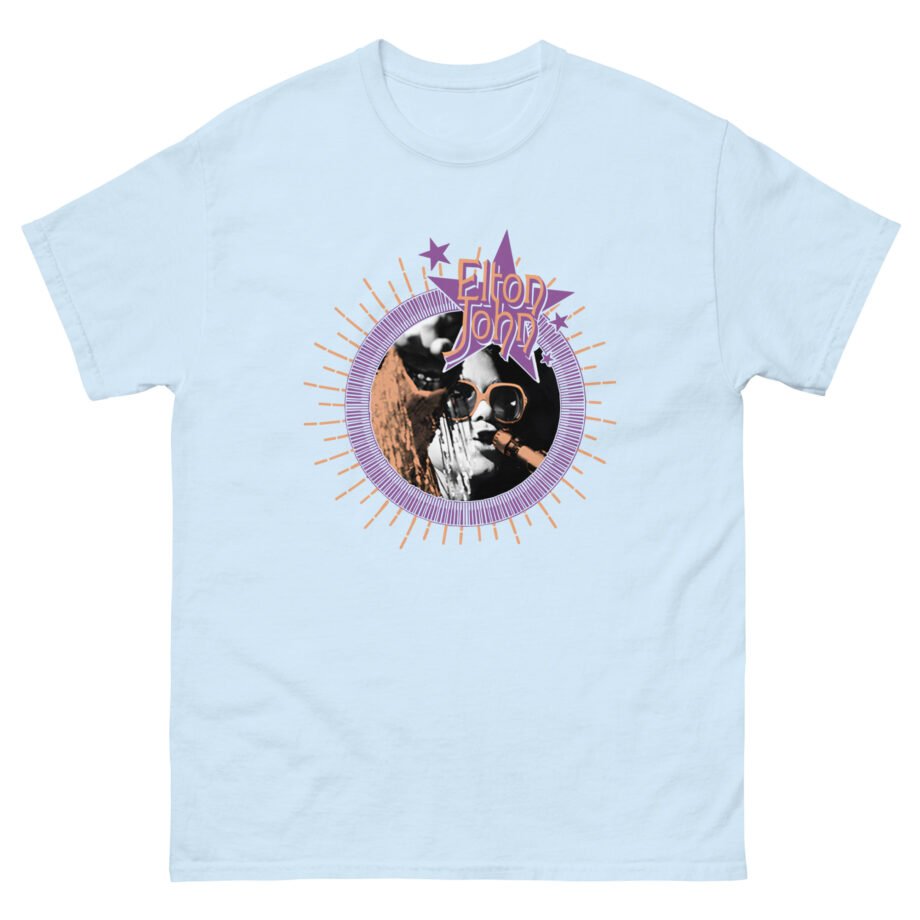 Elton John Farewell GYBR Sunburst Piano Frame Photo Unisex classic tee