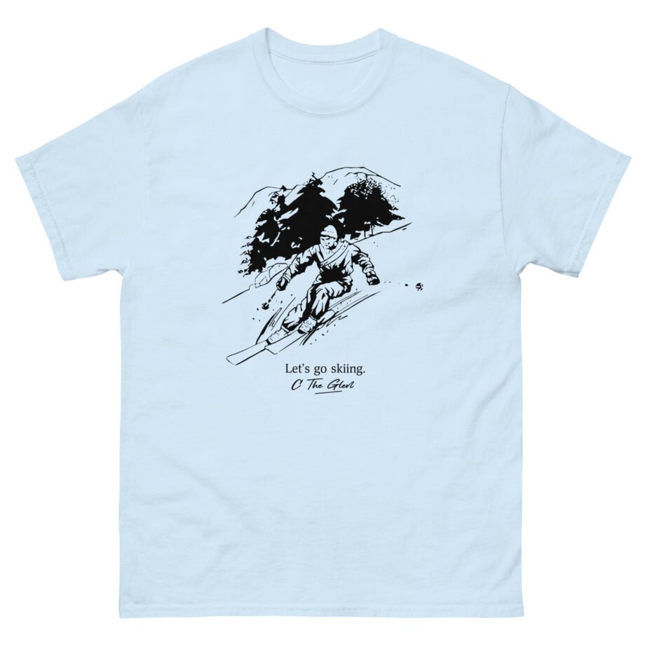 Goblin Let's Go Skiing Unisex classic tee