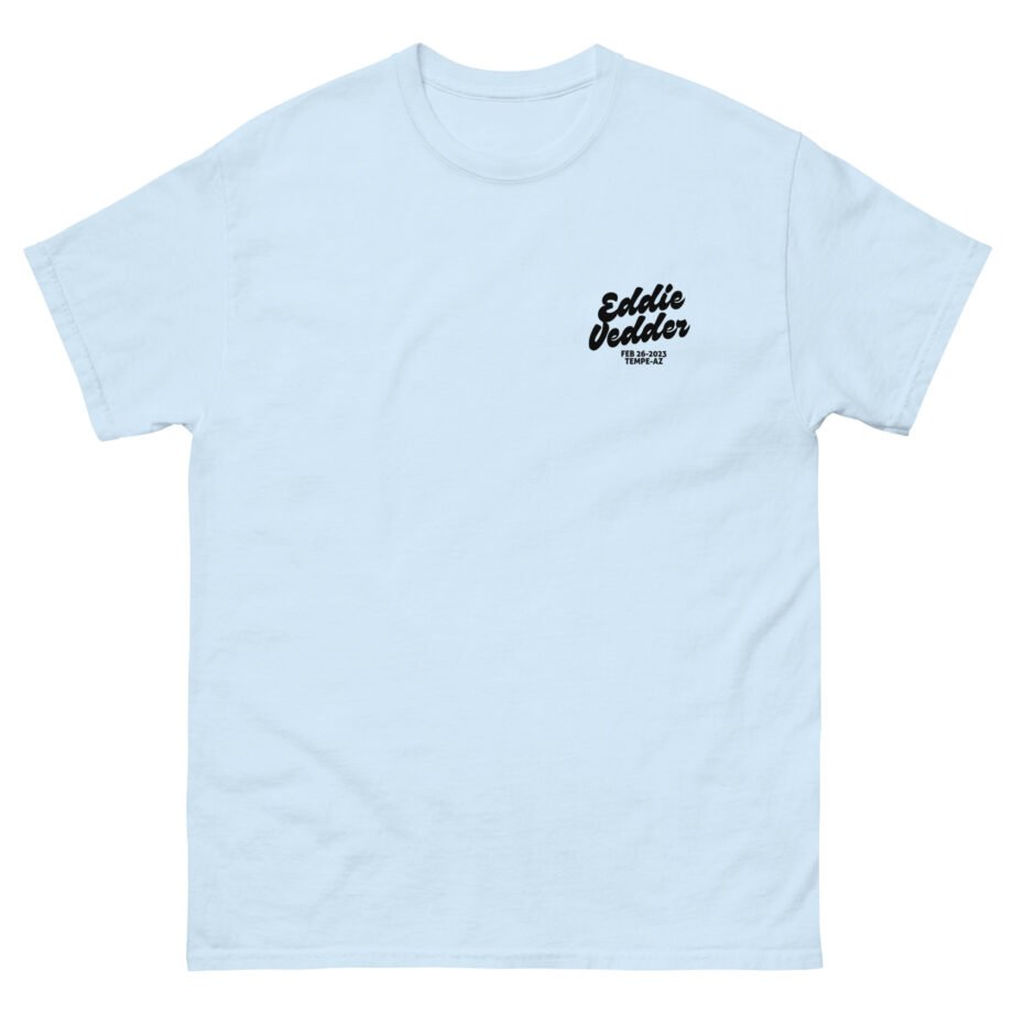 Eddie Vedder AZ Map Unisex classic tee