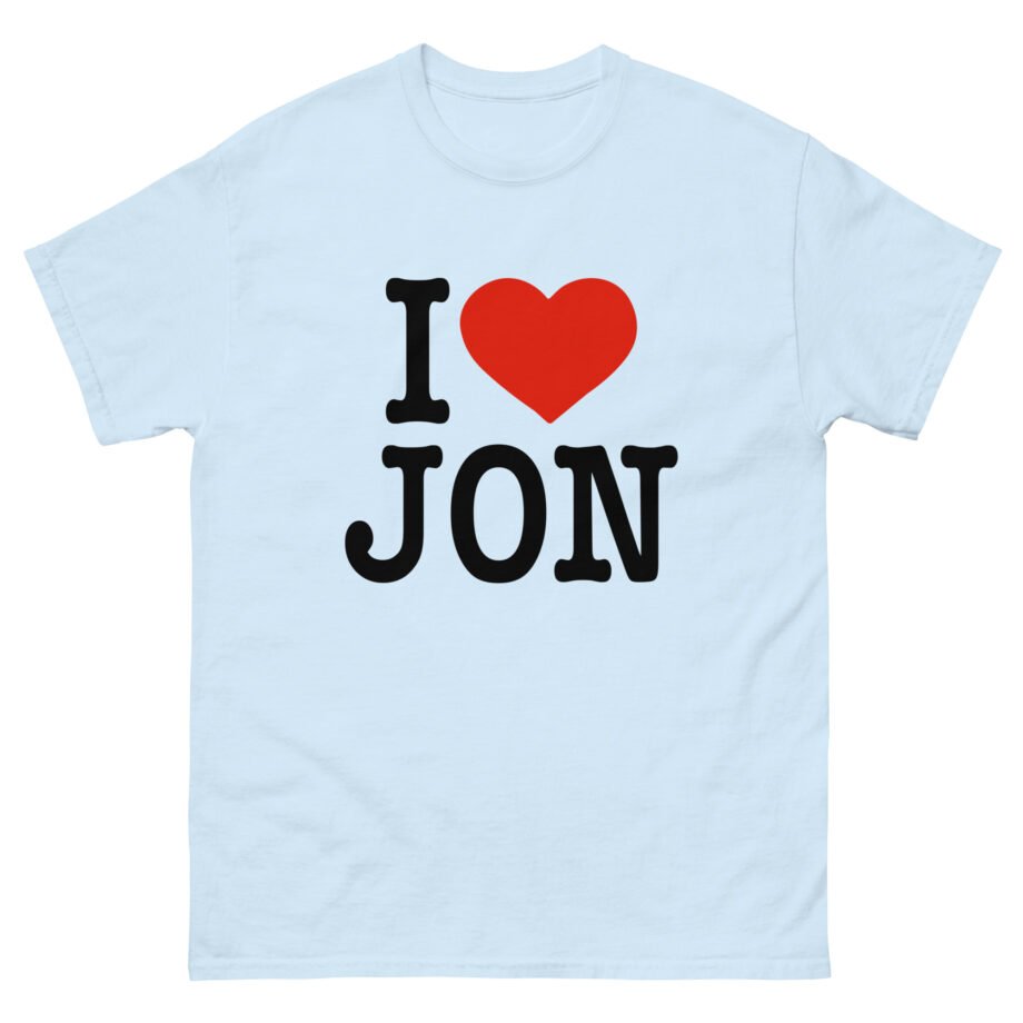 Jon Marianek I Love Jon Unisex classic tee