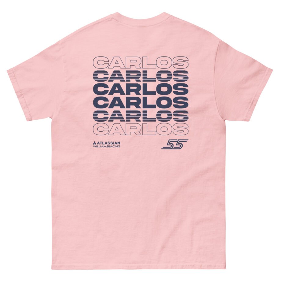 Carlos Sainz Atlassian Williams Racing Unisex classic tee