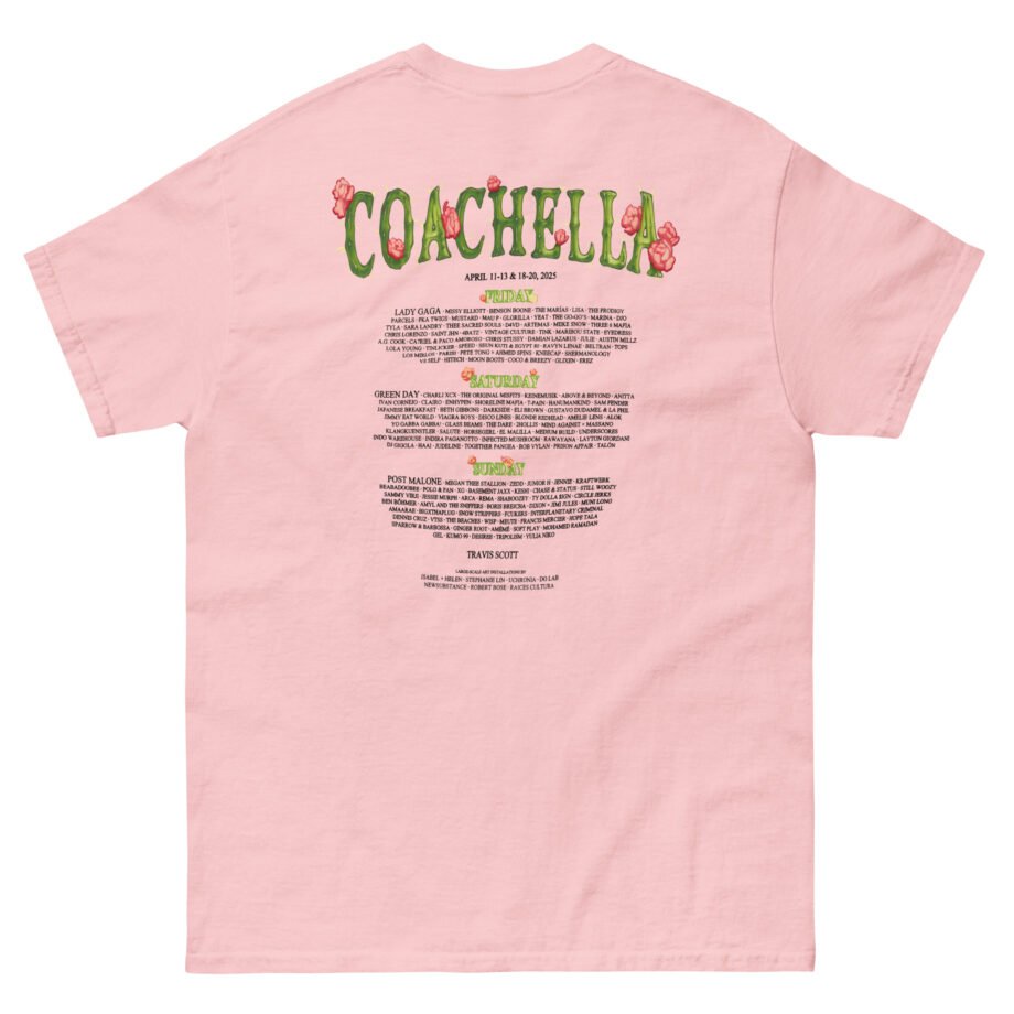 Coachella Flower Unisex classic tee