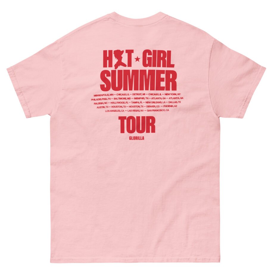 Glorilla Hot Girl Summer Tour Unisex classic tee