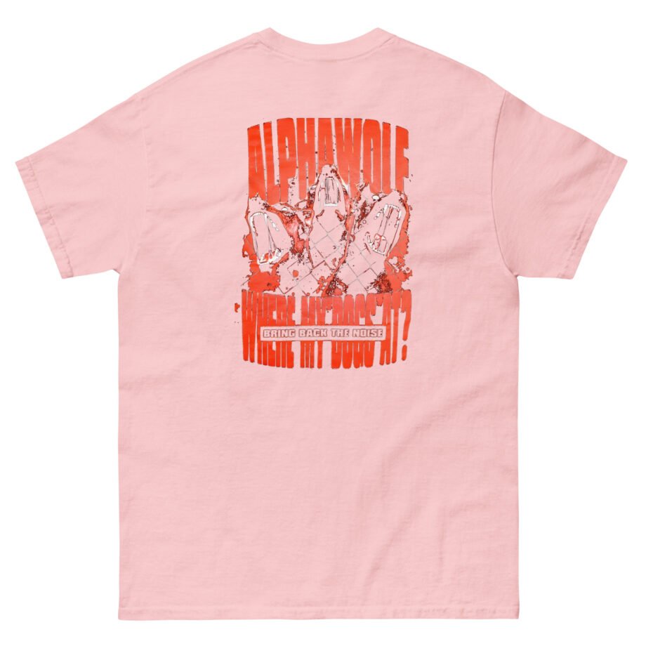 Alpha Wolf Where My Dogs at Unisex classic tee