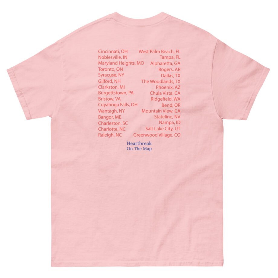 Dan and Shay Heartbreak Summer Tour Unisex classic tee