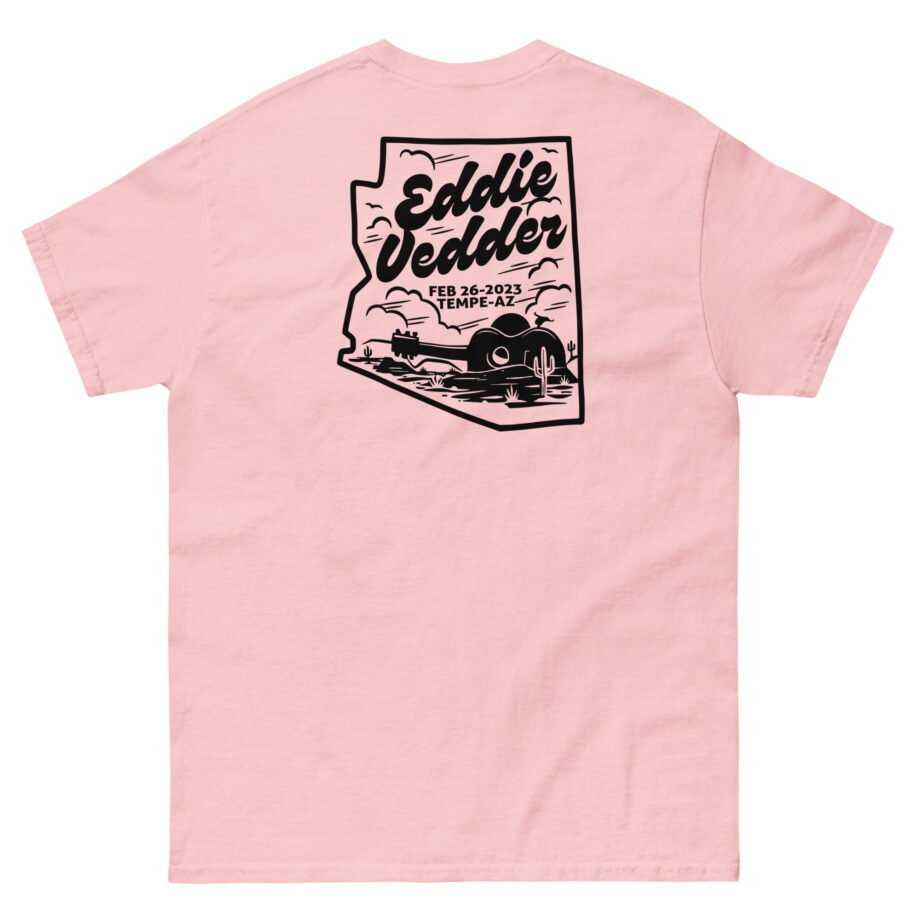 Eddie Vedder AZ Map Unisex classic tee