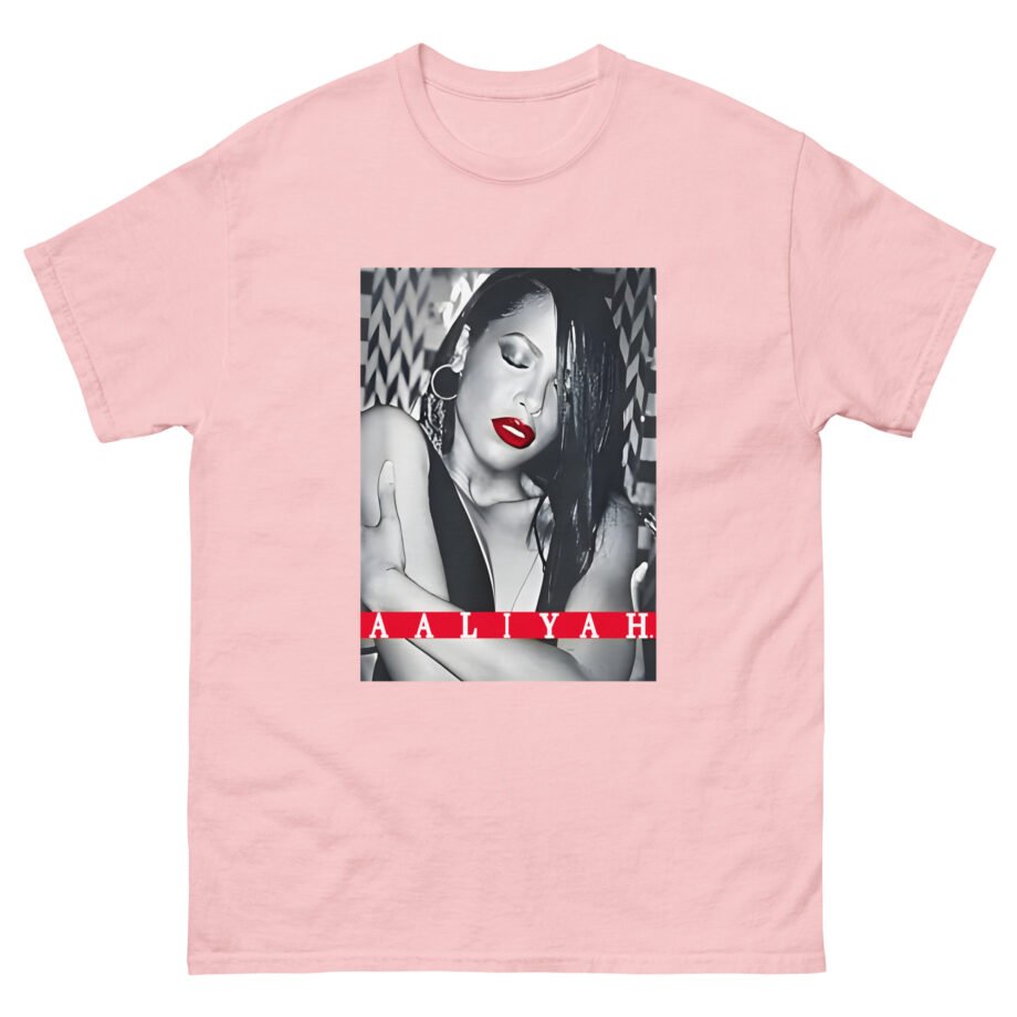 Aaliyah Red Lips Unisex classic tee