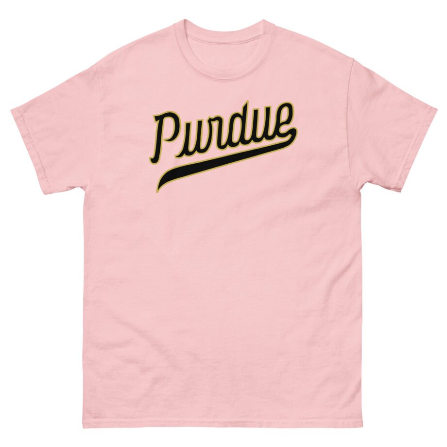 Purdue Basketball Script Unisex classic tee