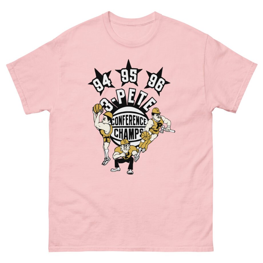 Purdue 3-pete Conference Champs Unisex classic tee