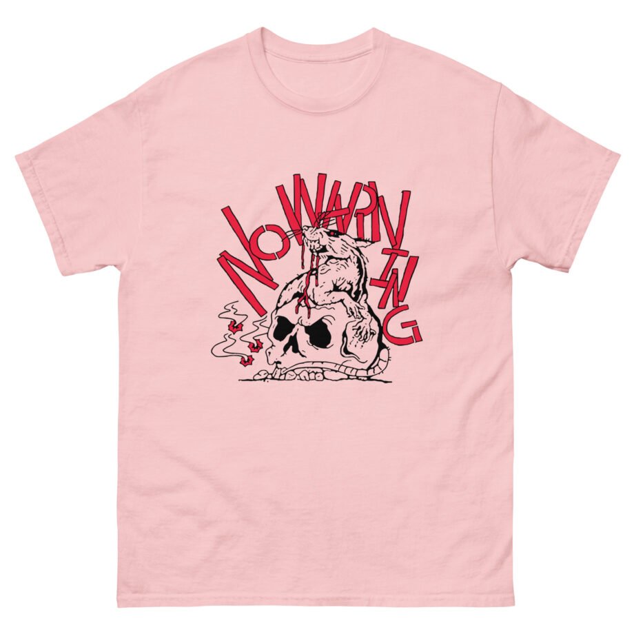 No Warning Rat Skull Unisex classic tee