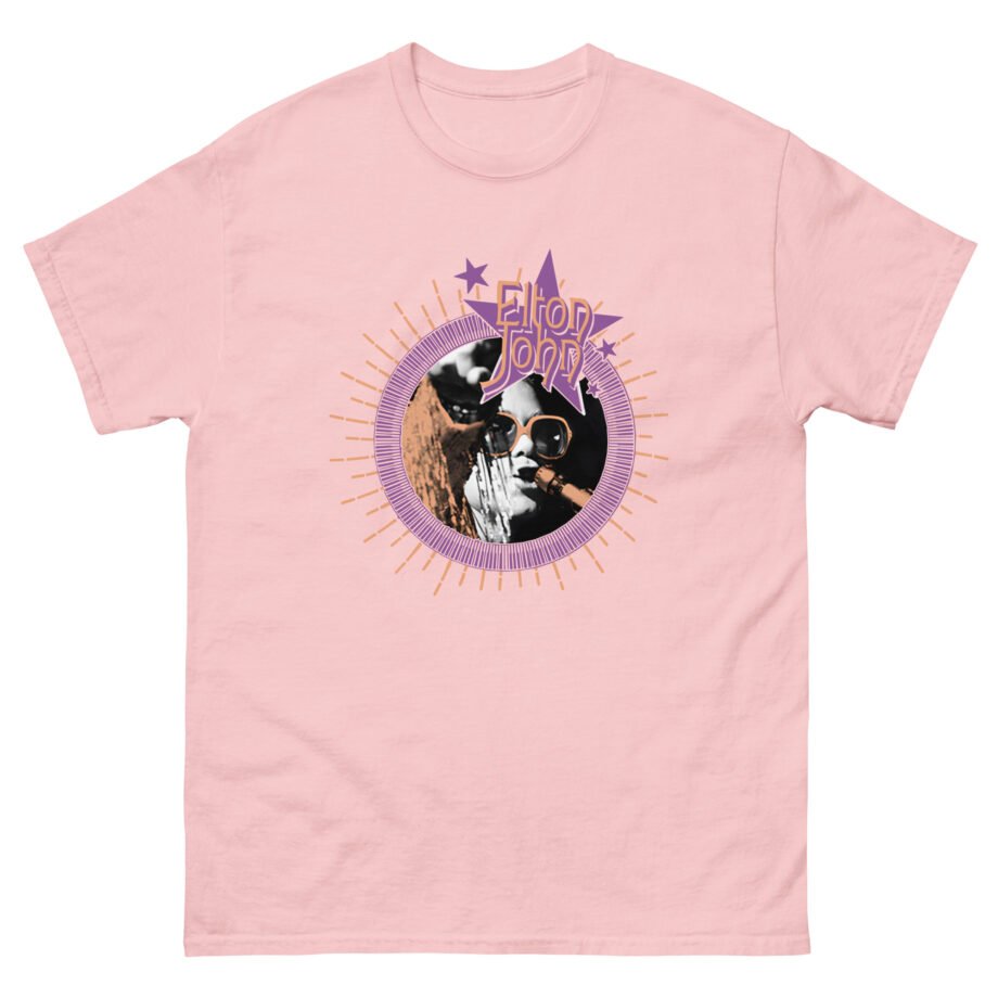 Elton John Farewell GYBR Sunburst Piano Frame Photo Unisex classic tee