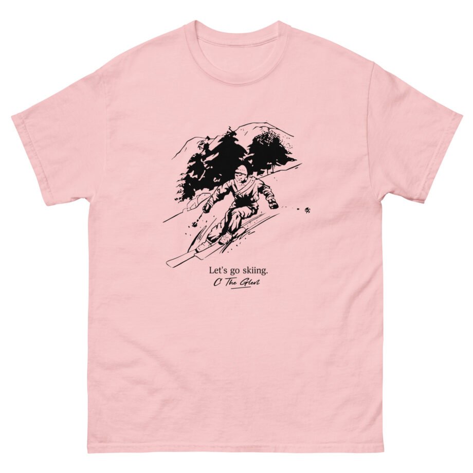 Goblin Let's Go Skiing Unisex classic tee