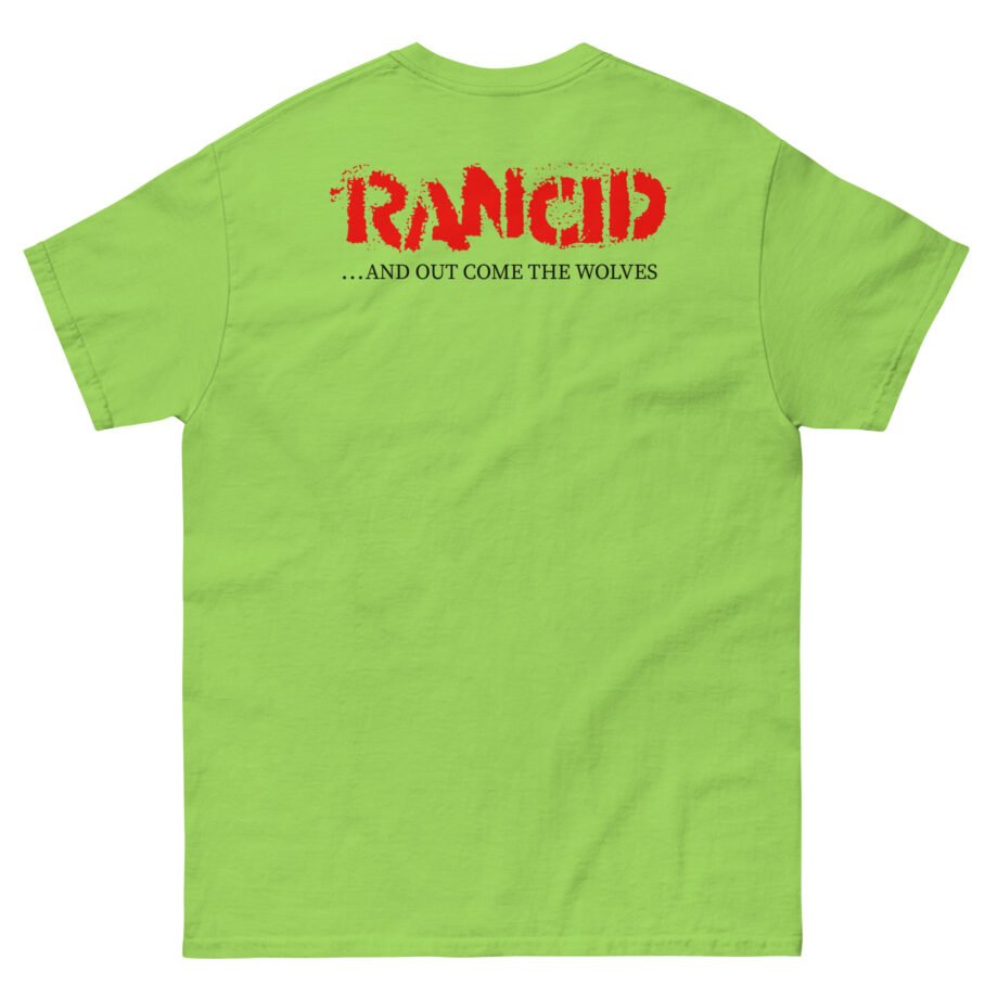 Rancid and Out Come the Wolves Boxed Unisex classic tee
