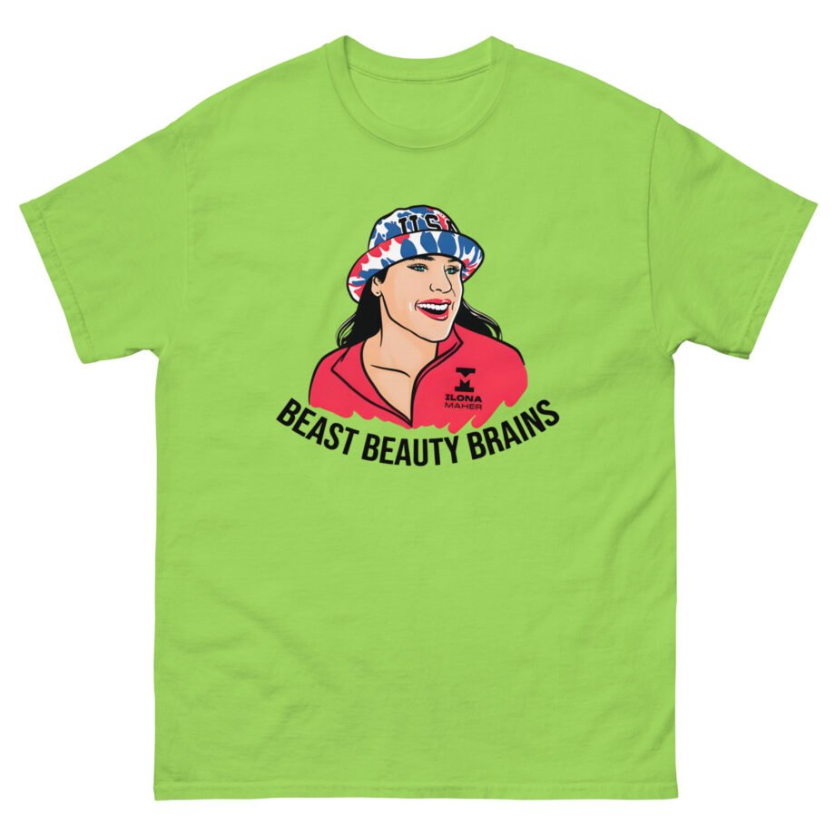 Ilona Maher Beast Beauty Brains Unisex classic tee
