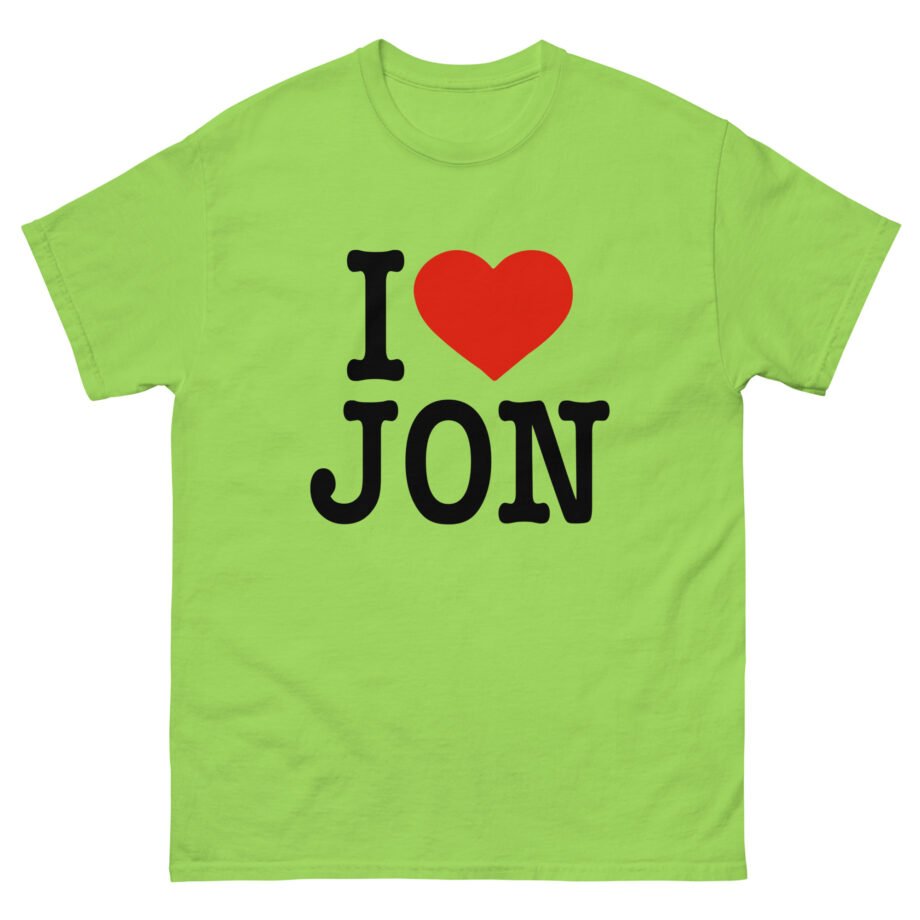 Jon Marianek I Love Jon Unisex classic tee