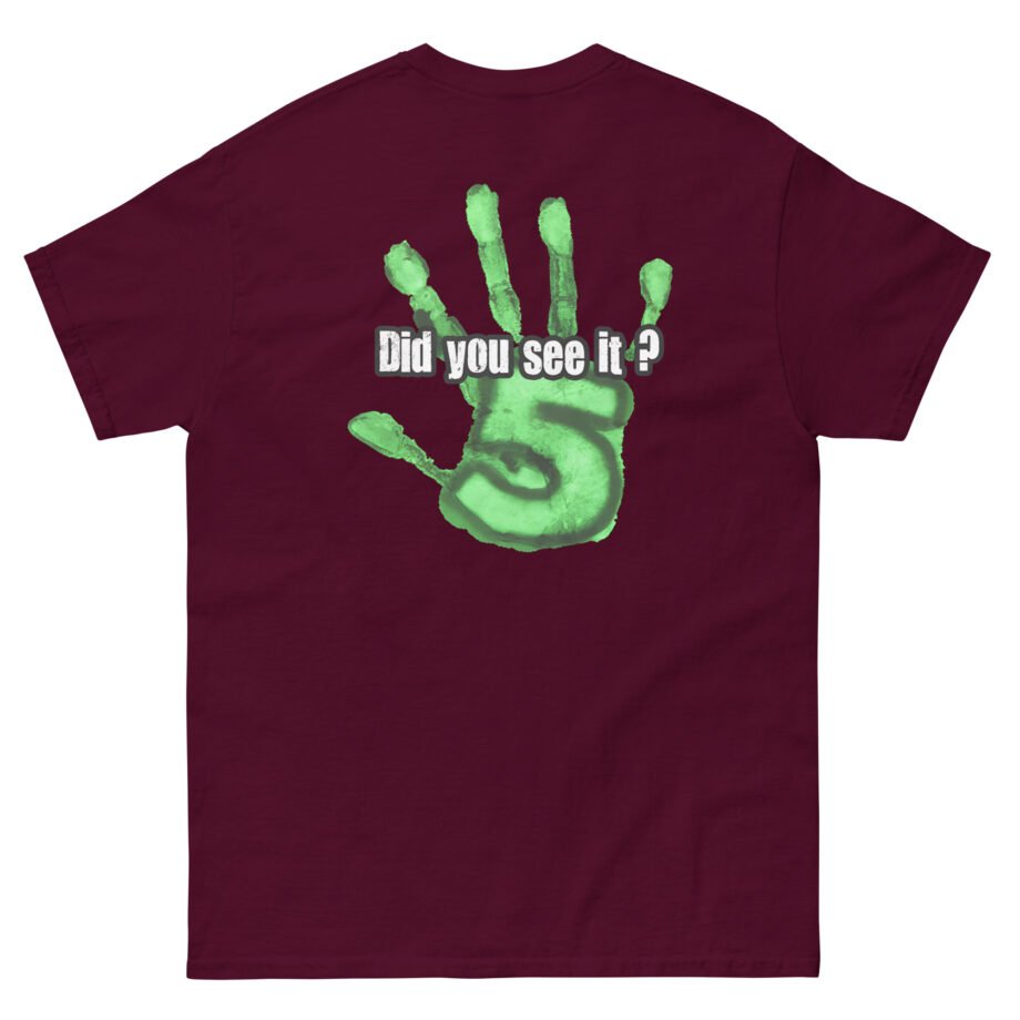 Nuke's Top 5 Did You See It Hand Unisex classic tee