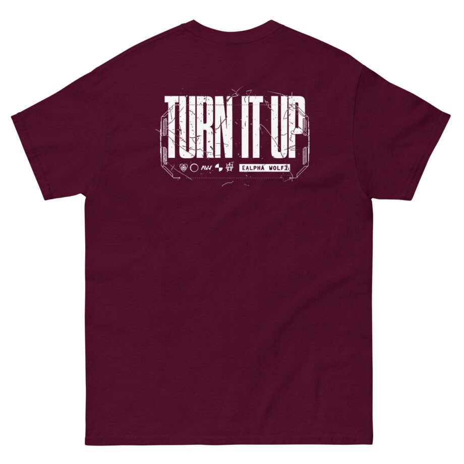 Alpha Wolf Turn It Up Unisex classic tee