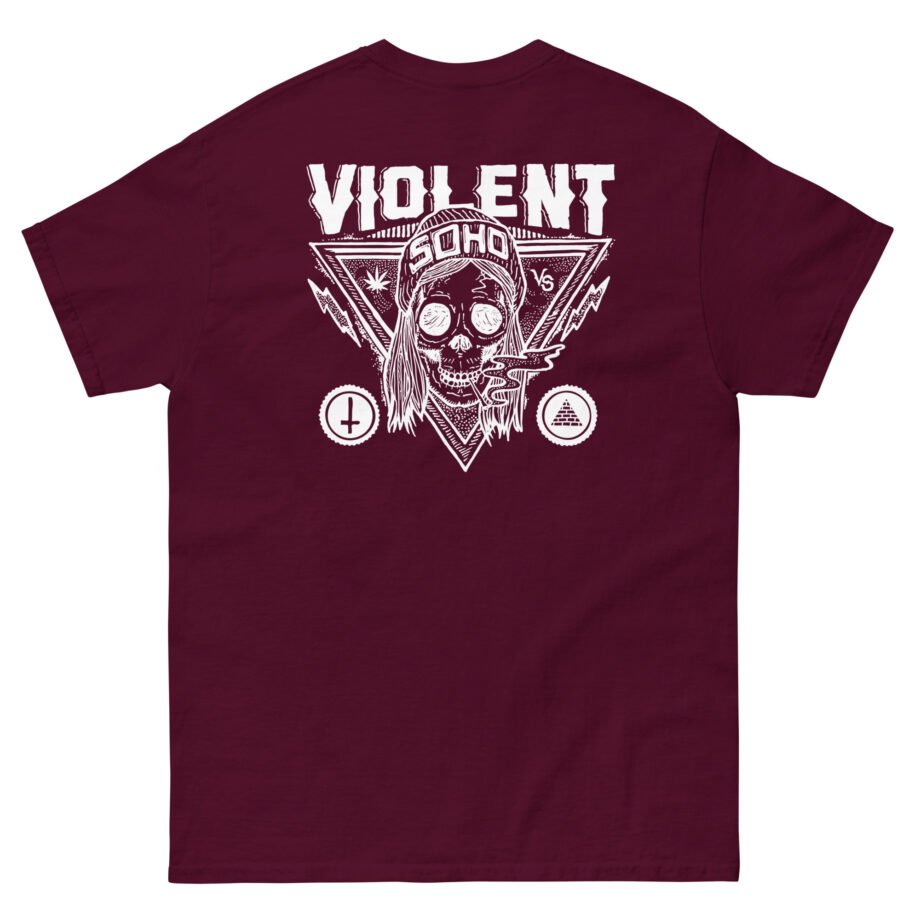 Violent Soho Blazin Skull Unisex classic tee