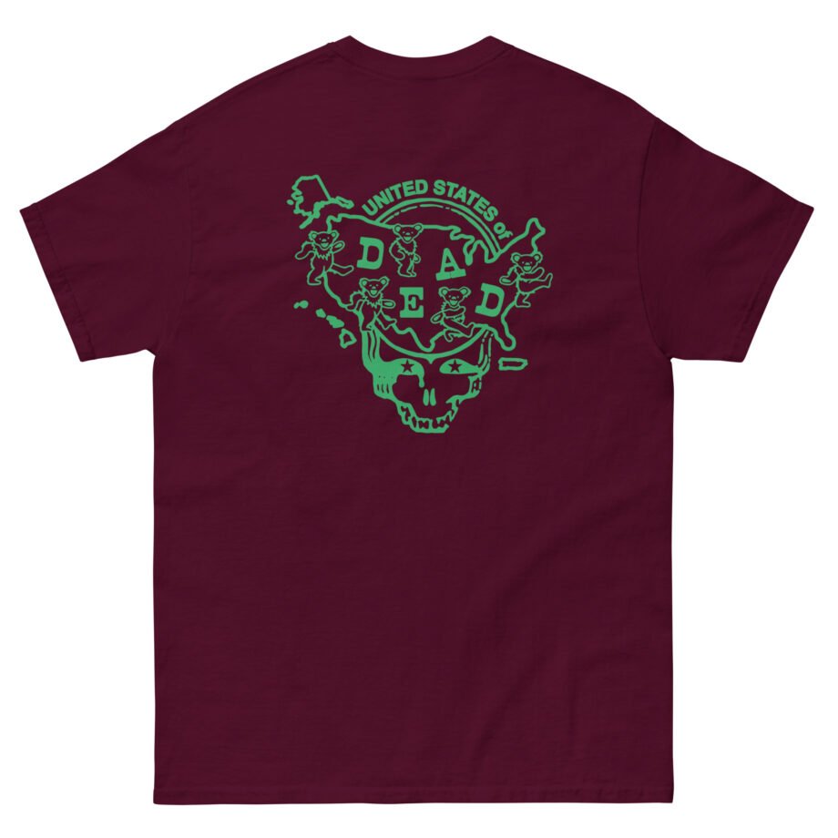 Grateful Dead Vermont United States of Dead Unisex classic tee