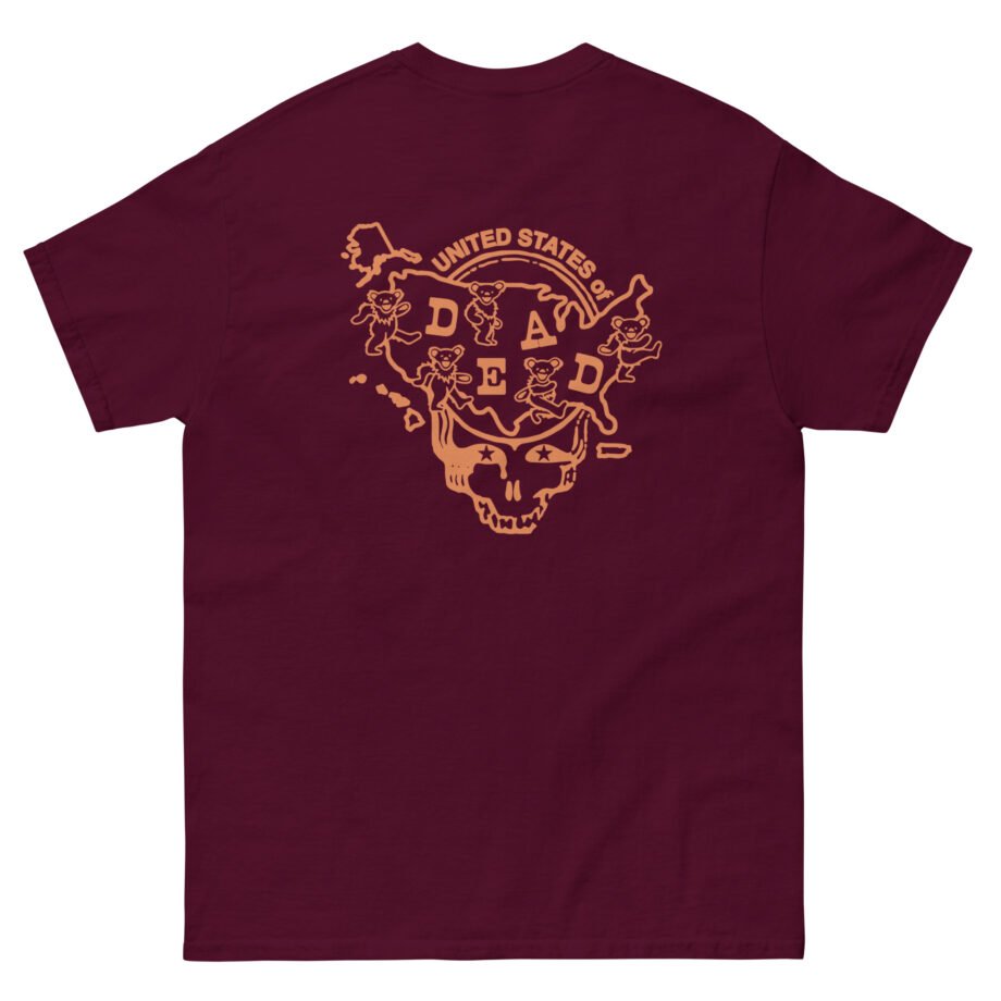 Grateful Dead Illinois United States of Dead Unisex classic tee